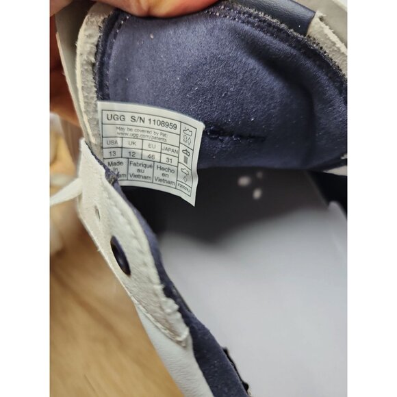 UGG Men South bay sneaker Low White US13 - Picture 8 of 9